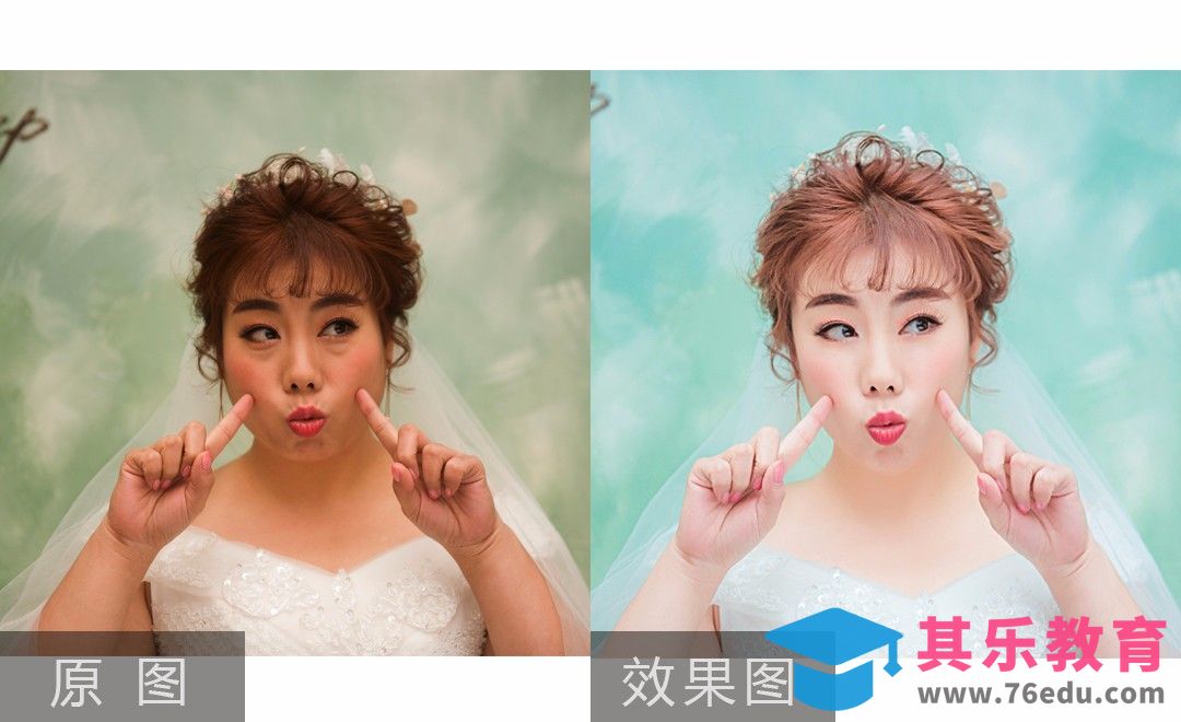 PS-婚纱可爱甜美人像后期修片教程[虎课网手机摄影入门视频教程][MP4产品摄影教程全集 ]-第1张图片-我要自学网