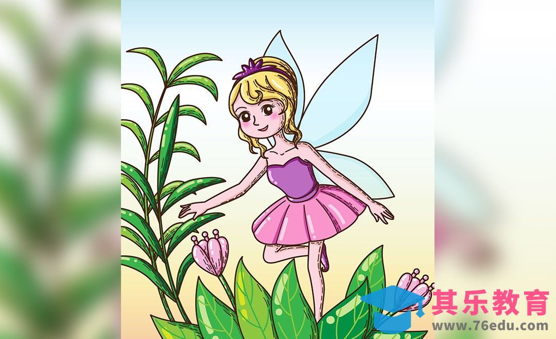 AI-矢量儿童插画精灵[虎课网绘画插画视频教程][ipad商业插画MP4教程全集 ]-第1张图片-我要自学网