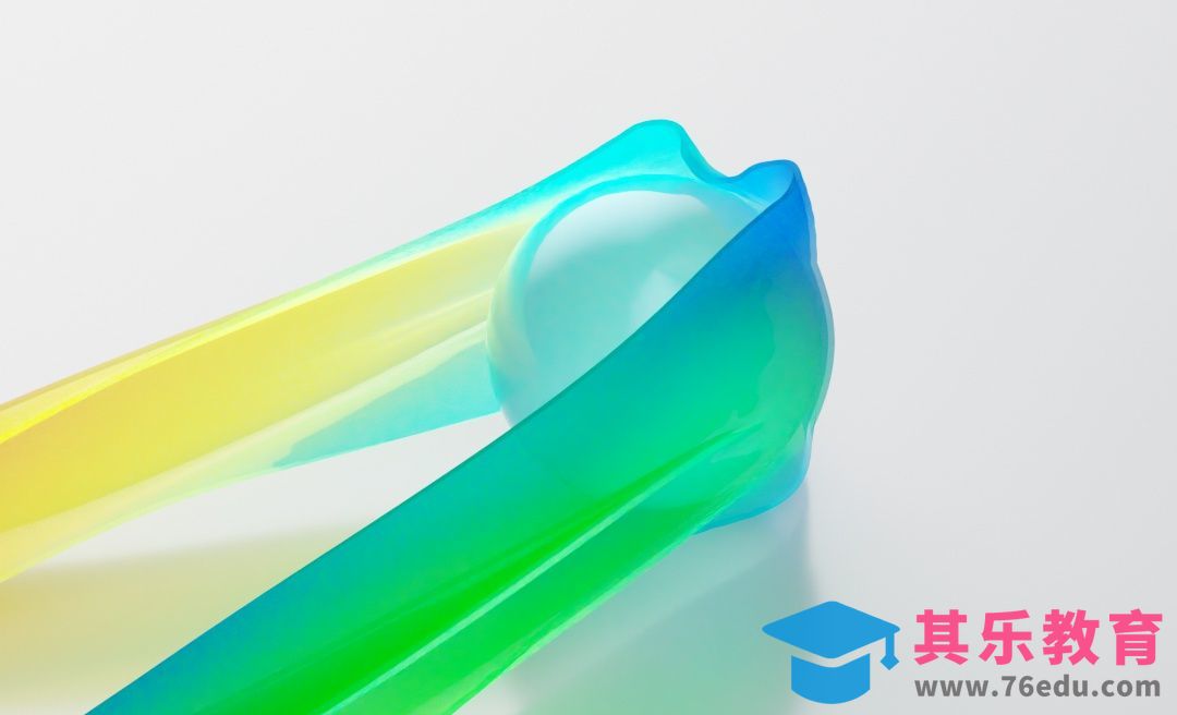 C4D+OC+AE-动态流光炫彩玻璃动画[虎课网C4D设计视频教程][产品数码建模MP4教程全集 ]-第1张图片-我要自学网