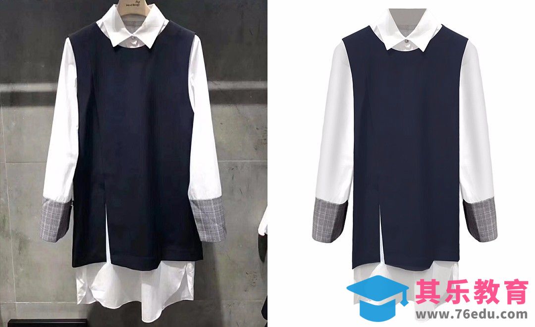 PS-长款两件套精修[虎课网电商产品精修视频教程][最新PS修图教程全集MP4 ]-第1张图片-我要自学网