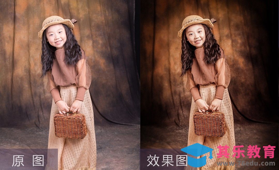 PS-儿童复古写真 后期调色[虎课网手机摄影入门视频教程][MP4产品摄影教程全集 ]-第1张图片-我要自学网