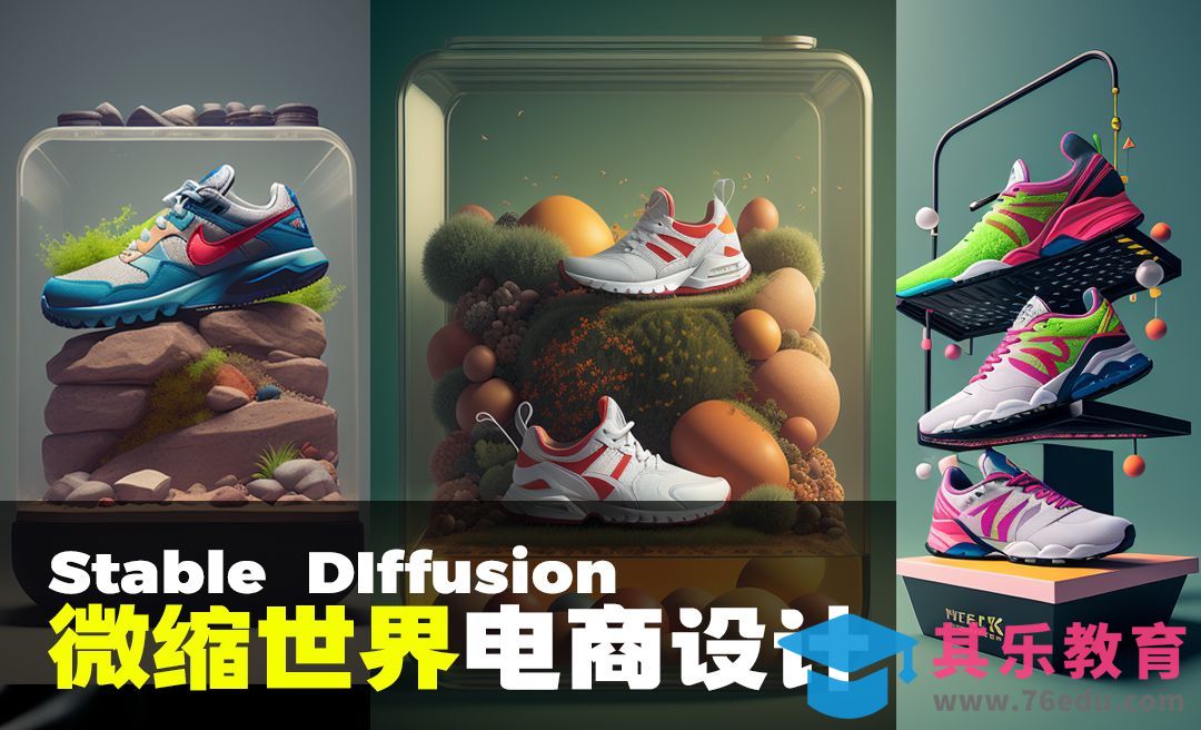AI迷你世界电商设计-Stable Diffusion从入门到精通[虎课网AICG人工智能视频教程][MP4高清全集 ]-第1张图片-我要自学网