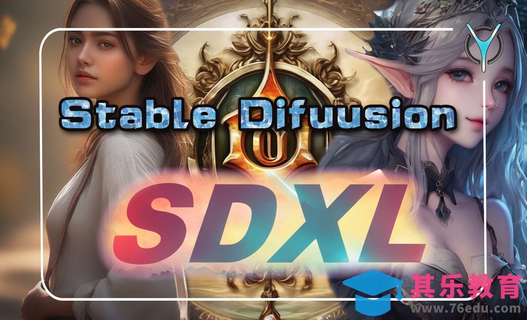 Stable Diffusion XL1.0-安装和使用体验评测，开启AI绘画新纪元！[虎课网AICG人工智能视频教程][MP4高清全集 ]-第1张图片-我要自学网