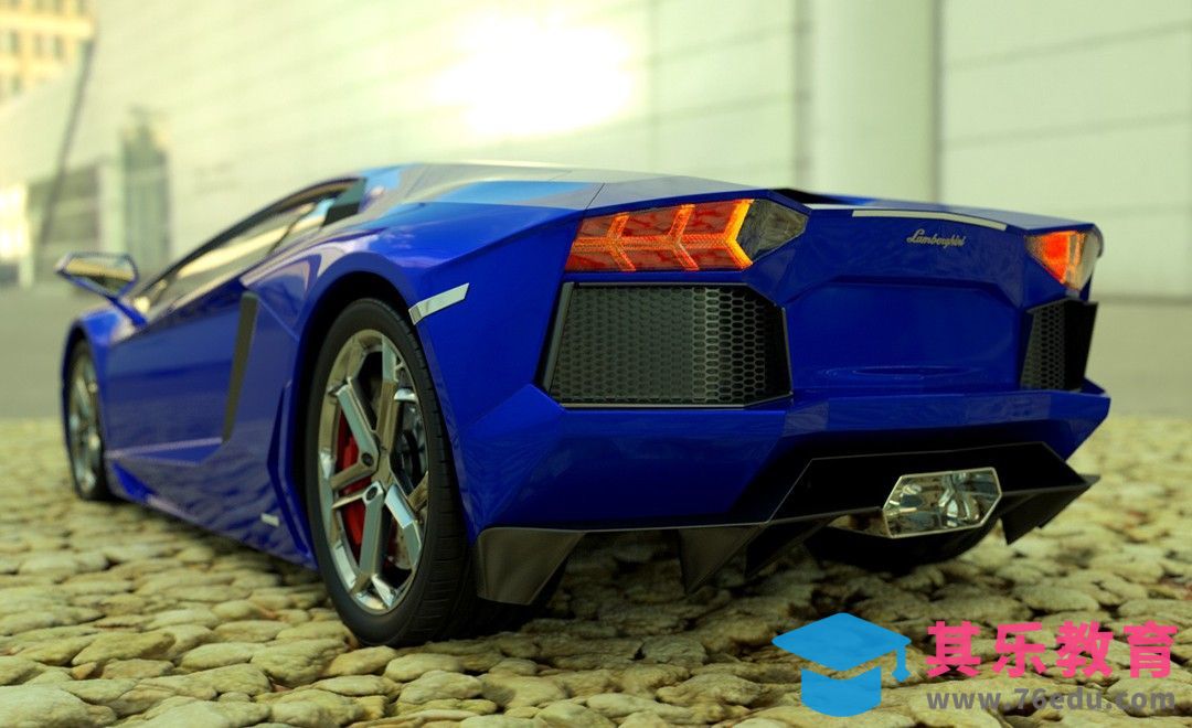 C4D-利用OC渲染工业级跑车产品[虎课网C4D设计视频教程][产品数码建模MP4教程全集 ]-第1张图片-我要自学网