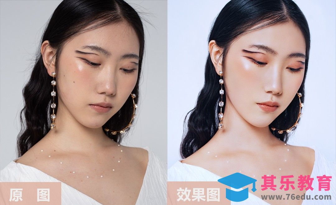 PS-面部层次及通透肤色技巧[虎课网手机摄影入门视频教程][MP4产品摄影教程全集 ]-第1张图片-我要自学网