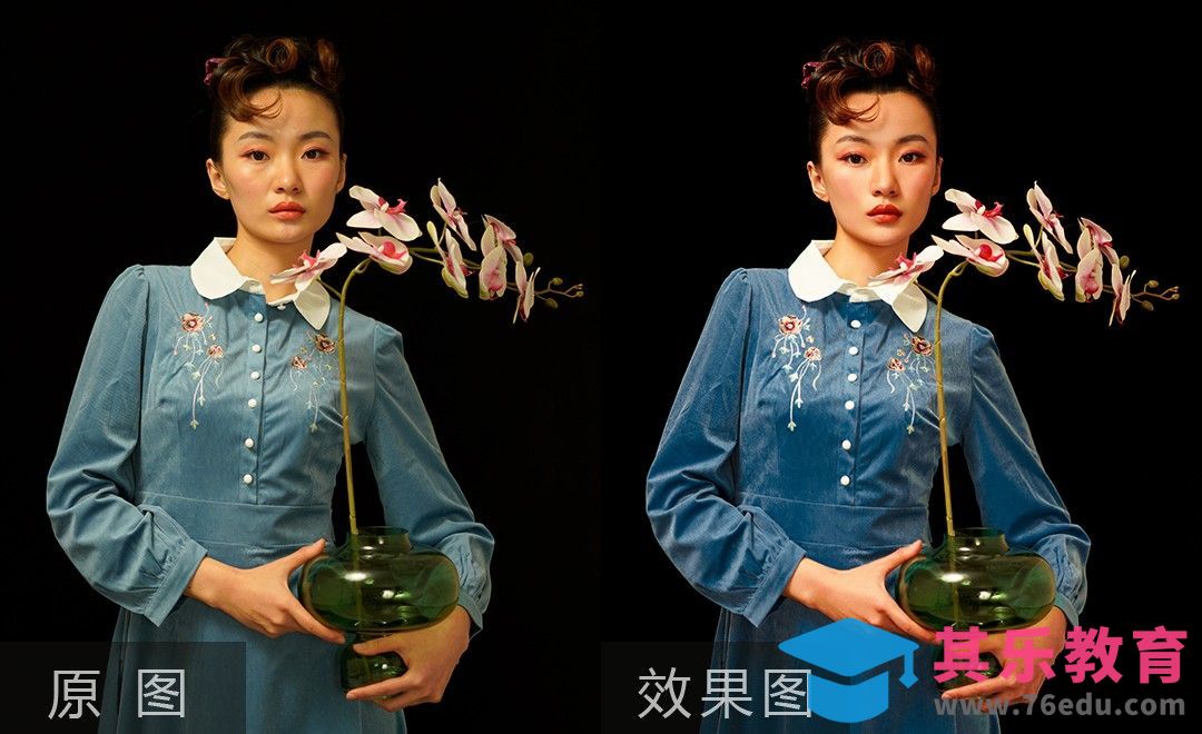 PS-复古油画人像调色教程[虎课网手机摄影入门视频教程][MP4产品摄影教程全集 ]-第1张图片-我要自学网