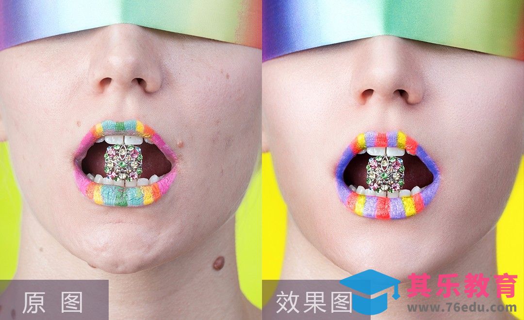 PS-唇部彩妆精修[虎课网手机摄影入门视频教程][MP4产品摄影教程全集 ]-第1张图片-我要自学网