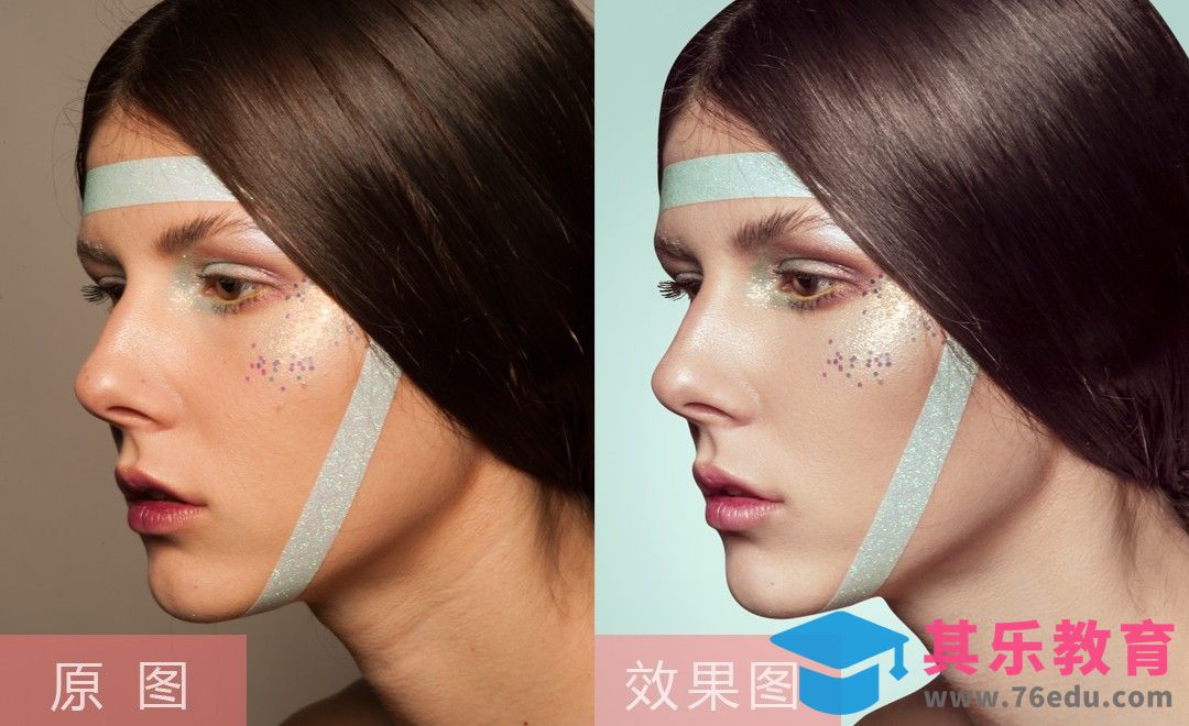 PS-侧面女模特精修[虎课网手机摄影入门视频教程][MP4产品摄影教程全集 ]-第1张图片-我要自学网