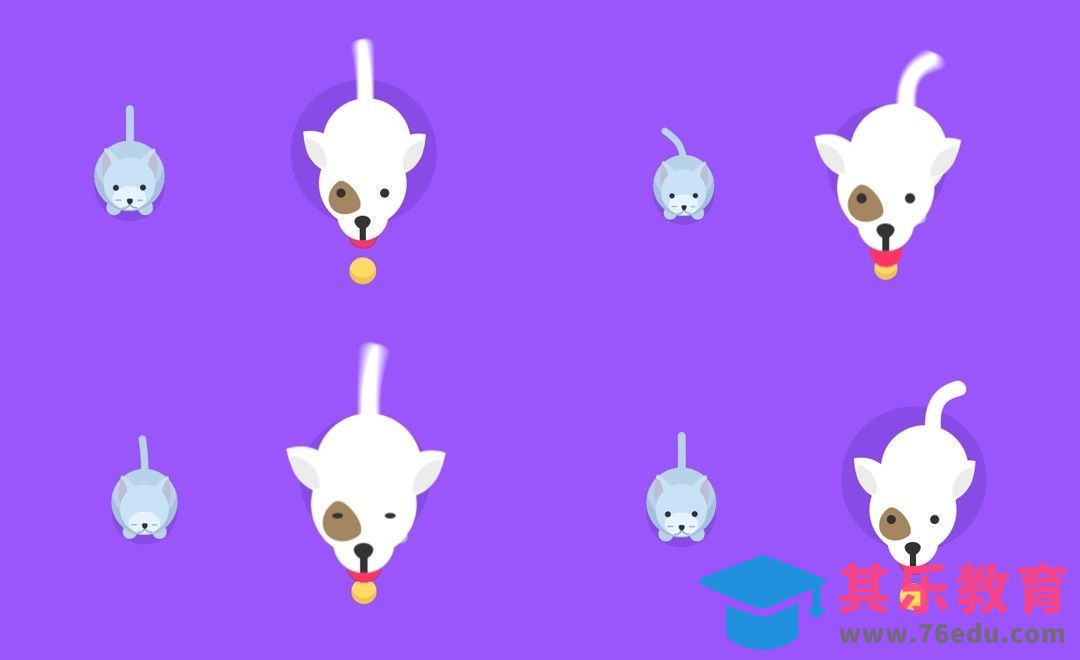 AE-MG动画-可爱小狗跳跃[虎课网影视动画制作视频教程][MP4影视拍摄教程全集 ]-第1张图片-我要自学网