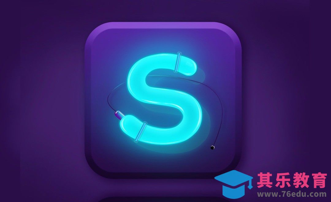 PS-灯光字母立体效果[虎课网平面设计视频教程][字体设计教程MP4高清全集 ]-第1张图片-我要自学网