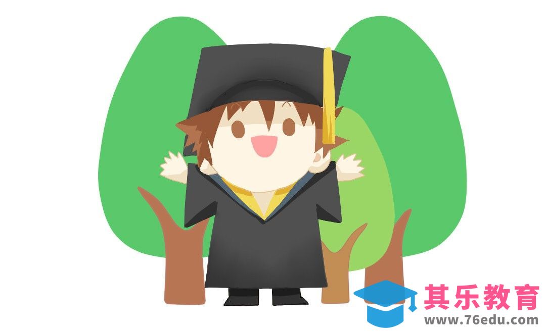 SAI扁平插画-毕业季-南瓜车[虎课网绘画插画视频教程][ipad商业插画MP4教程全集 ]-第1张图片-我要自学网