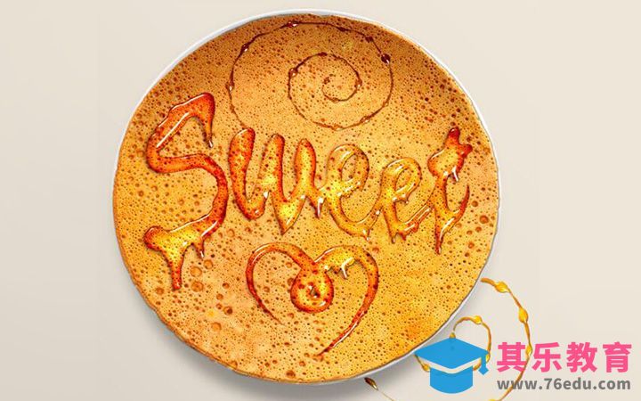 PS-蜂蜜sweet[虎课网平面设计视频教程][字体设计教程MP4高清全集 ]-第1张图片-我要自学网