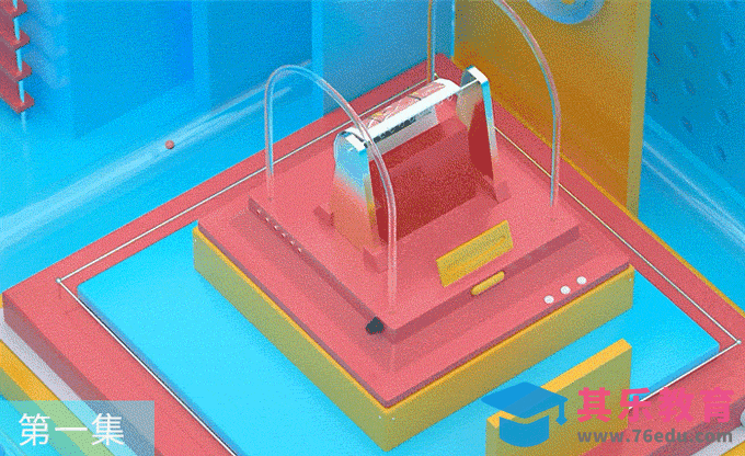 C4D-新年日历动画场景（一）[虎课网影视动画制作视频教程][MP4影视拍摄教程全集 ]-第1张图片-我要自学网