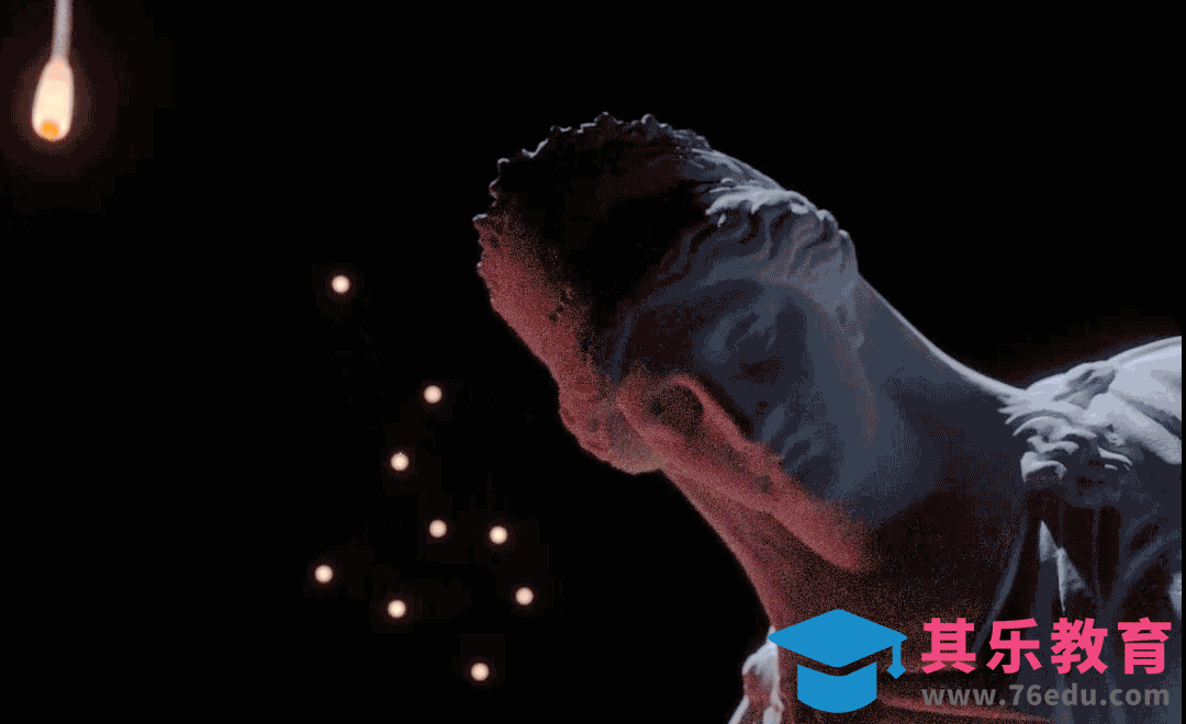 C4D +OC-粒子生长飘动酷炫动画[虎课网C4D设计视频教程][产品数码建模MP4教程全集 ]-第1张图片-我要自学网