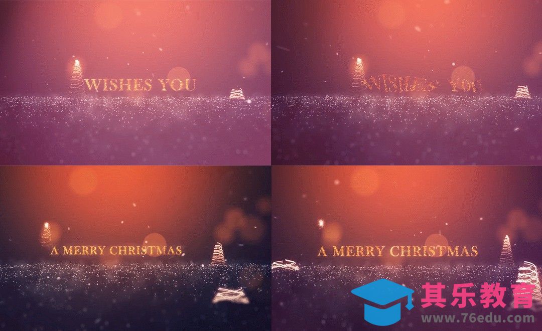 AE-圣诞节祝福短片片头[虎课网最新视频教程][免费高清MP4教程全集 ]-第1张图片-我要自学网