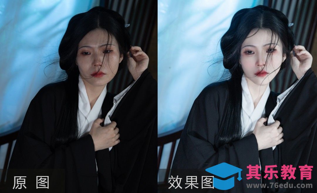 PS-古装悲情女主后期制作[虎课网手机摄影入门视频教程][MP4产品摄影教程全集 ]-第1张图片-我要自学网