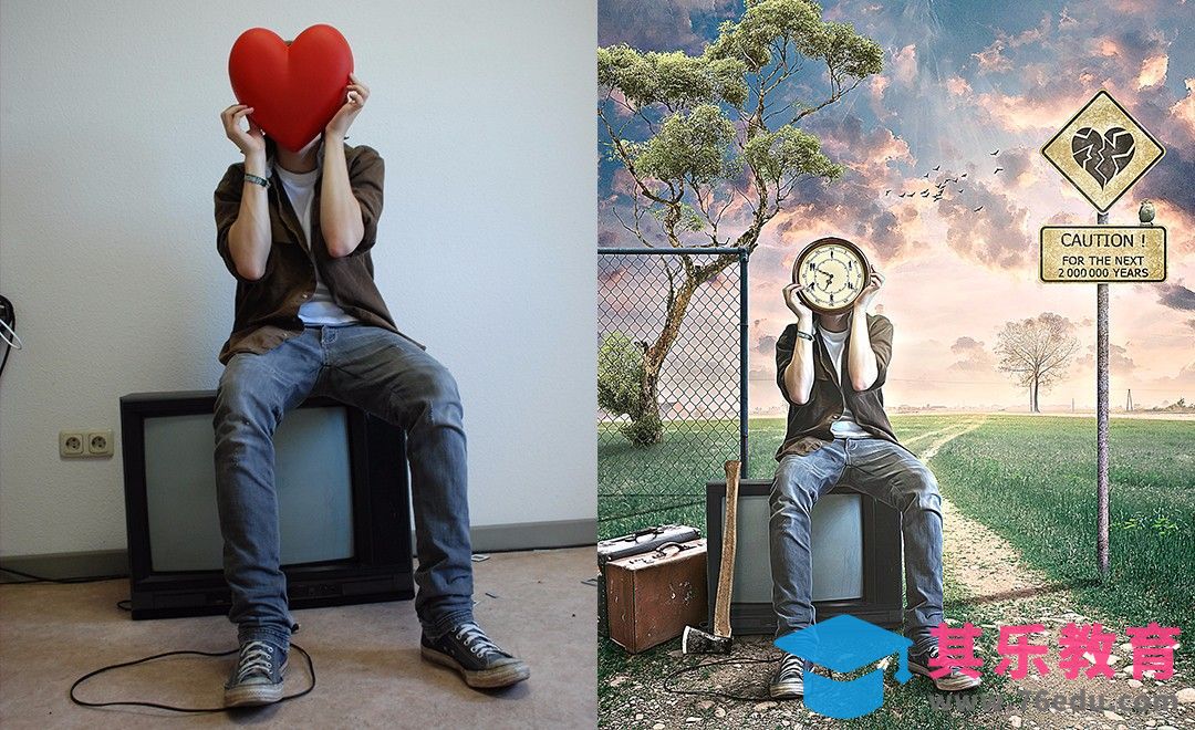 PS-创意摄影人像后期制作[平面设计视频教程][海报设计MP4高清全集 ]-第1张图片-我要自学网