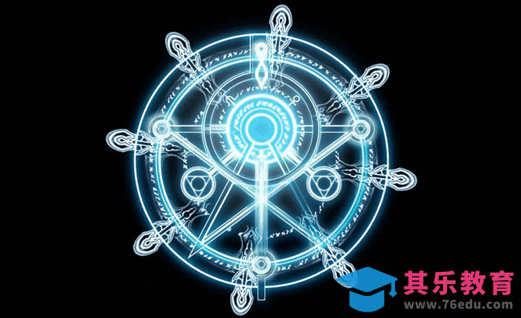 PS-时间轴制作GIF炫酷魔法阵[虎课网影视动画制作视频教程][MP4影视拍摄教程全集 ]-第1张图片-我要自学网