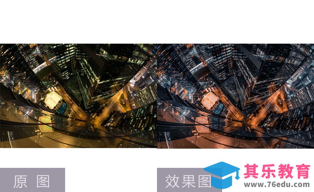 LR-橙色黑金效果爬楼效果城市夜景[虎课网手机摄影入门视频教程][MP4产品摄影教程全集 ]-第1张图片-我要自学网