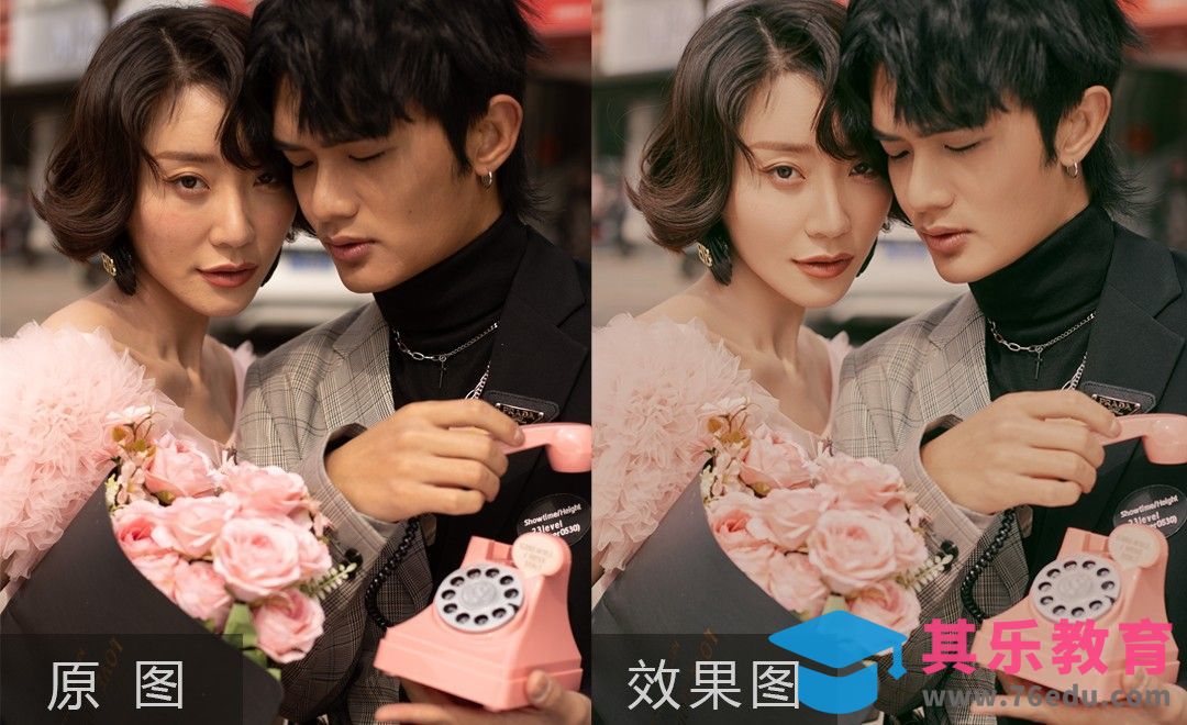 PS-七夕情侣街拍微暖色彩详解[虎课网手机摄影入门视频教程][MP4产品摄影教程全集 ]-第1张图片-我要自学网