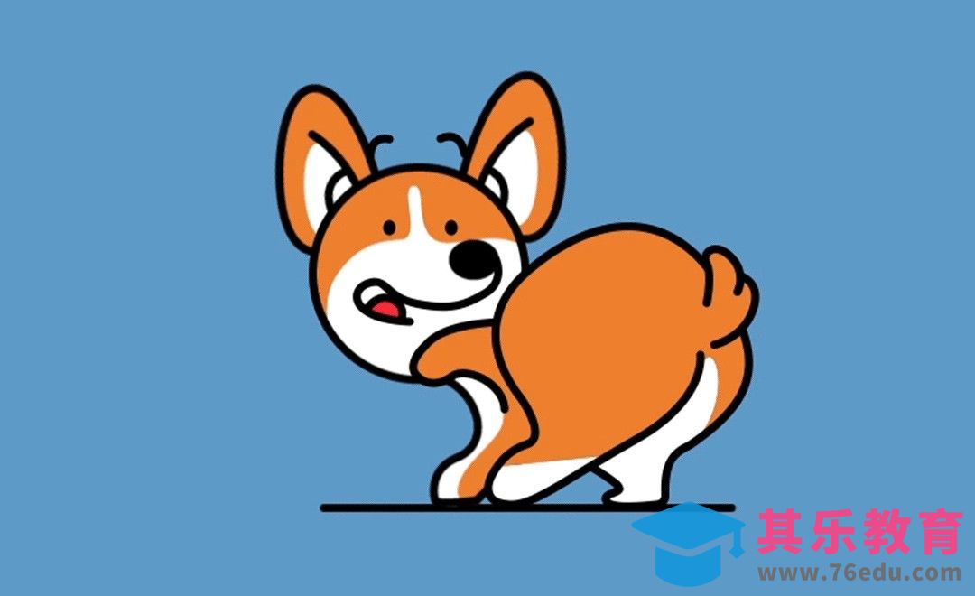 AE-柯基犬摇尾趣味动画[虎课网影视动画制作视频教程][MP4影视拍摄教程全集 ]-第1张图片-我要自学网