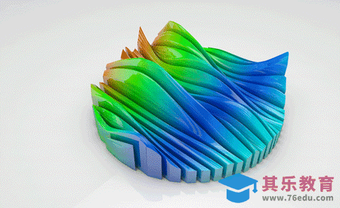 C4D-3D动态波浪logo制作[虎课网C4D设计视频教程][产品数码建模MP4教程全集 ]-第1张图片-我要自学网