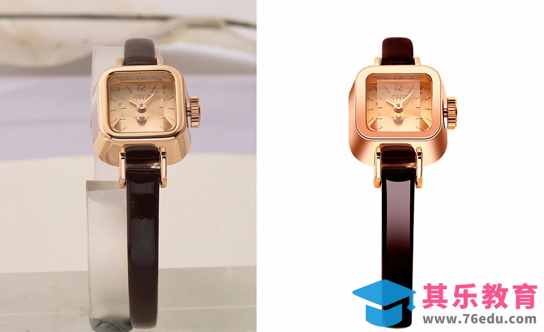 PS-黄金手表精修[虎课网电商产品精修视频教程][最新PS修图教程全集MP4 ]-第1张图片-我要自学网