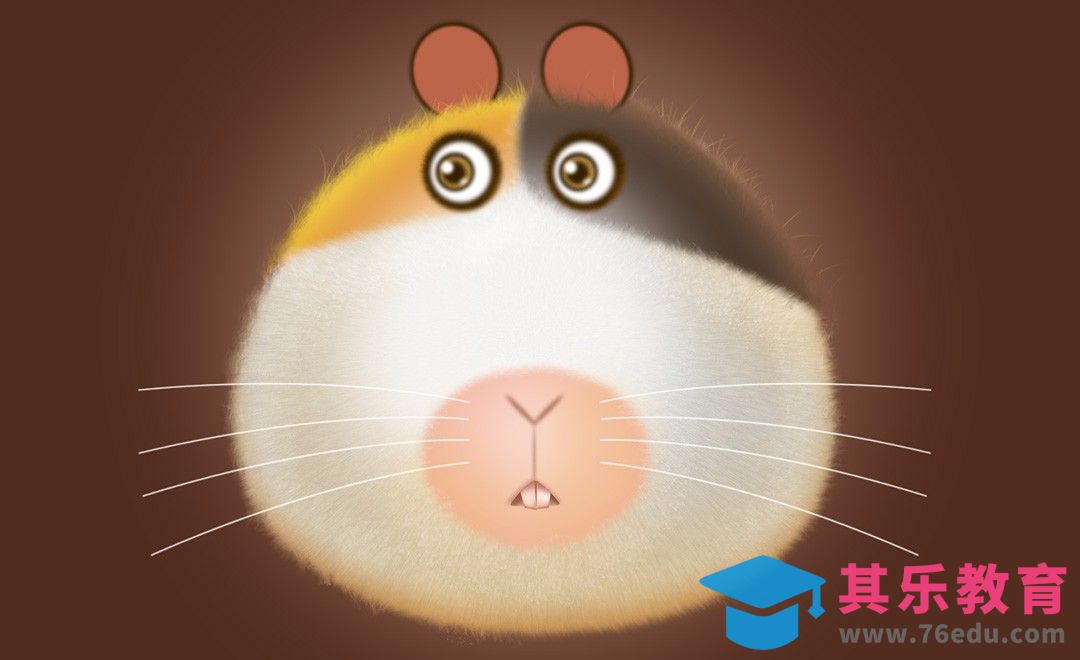 PS-鼠绘-可爱土拨鼠绘制[虎课网绘画插画视频教程][ipad商业插画MP4教程全集 ]-第1张图片-我要自学网