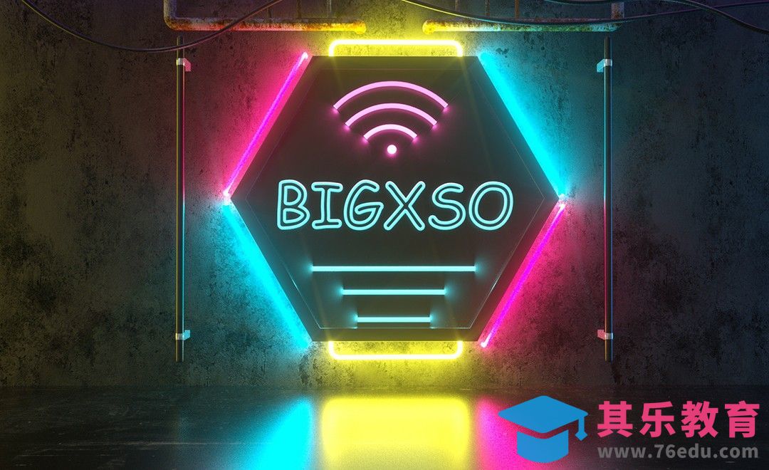 C4D-霓虹场景效果制作[虎课网C4D设计视频教程][产品数码建模MP4教程全集 ]-第1张图片-我要自学网