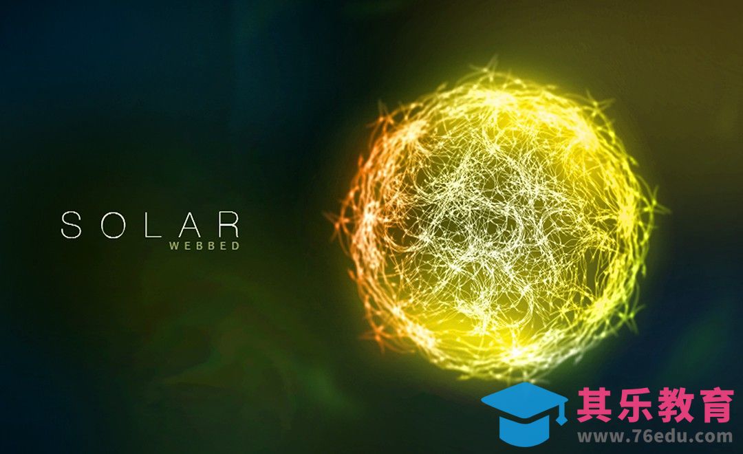 AI+PS-网状科幻发光球体[虎课网最新视频教程][免费高清MP4教程全集 ]-第1张图片-我要自学网