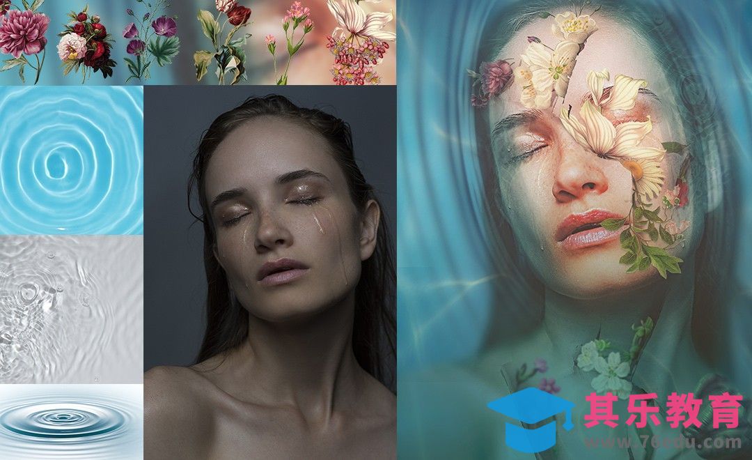 PS-水中沉睡的花仙子[虎课网最新视频教程][免费高清MP4教程全集 ]-第1张图片-我要自学网