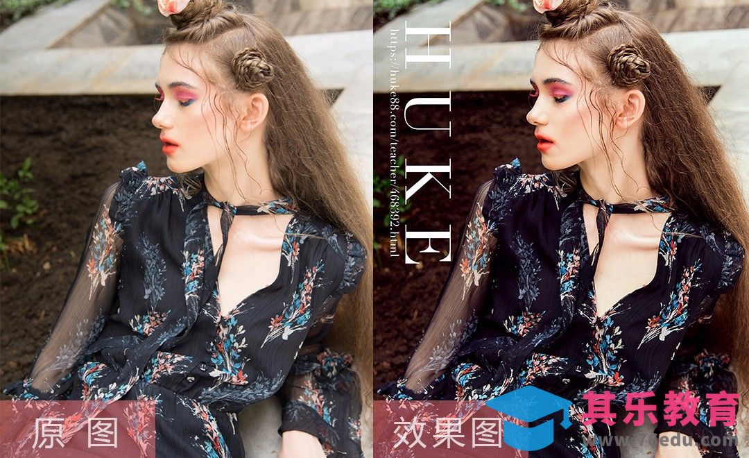 PS-户外女模特精修[虎课网手机摄影入门视频教程][MP4产品摄影教程全集 ]-第1张图片-我要自学网