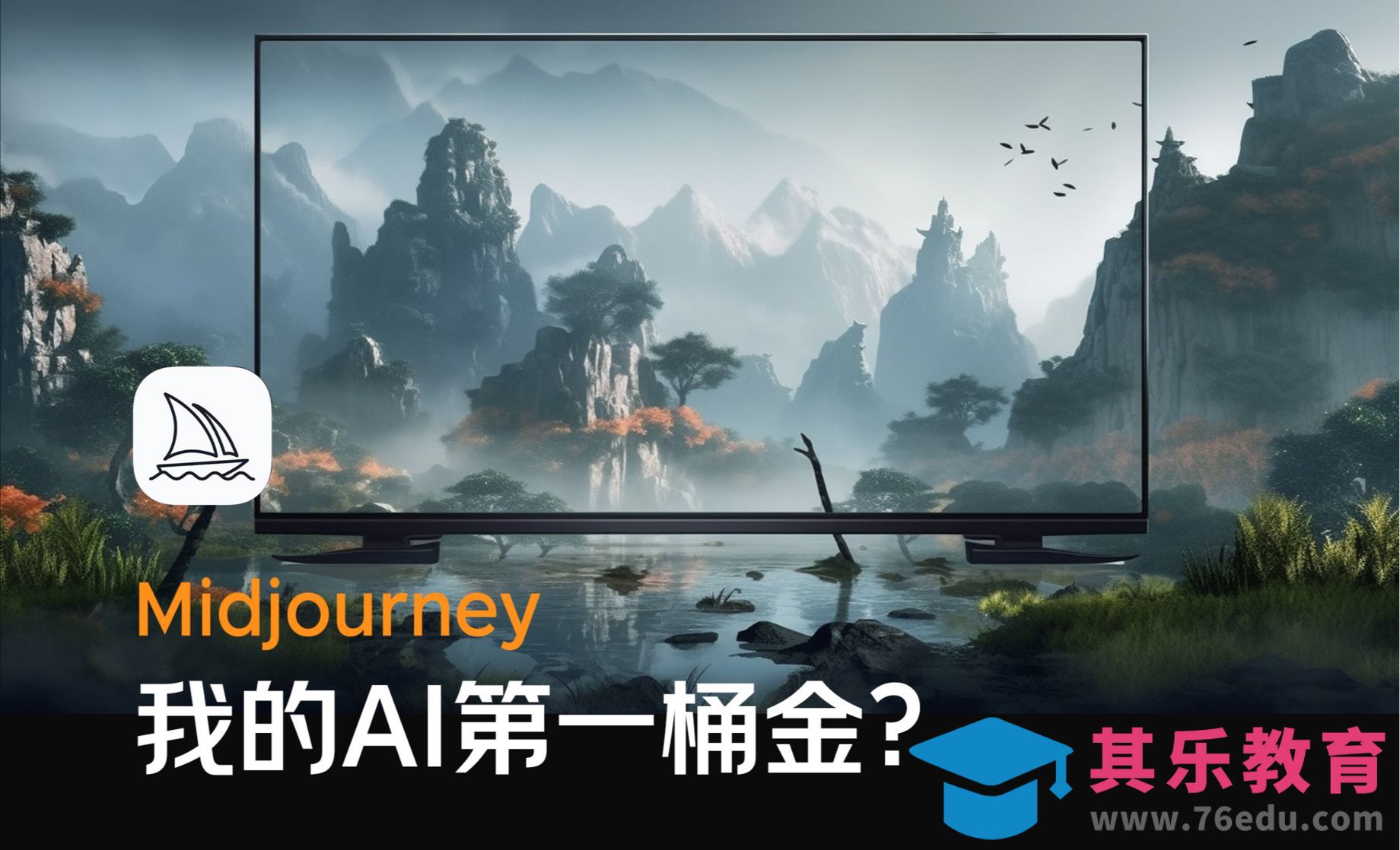 Midjourney:指挥AI两小时，拿了设计大奖是种什么体验？[虎课网AICG人工智能视频教程][MP4高清全集 ]-第1张图片-我要自学网