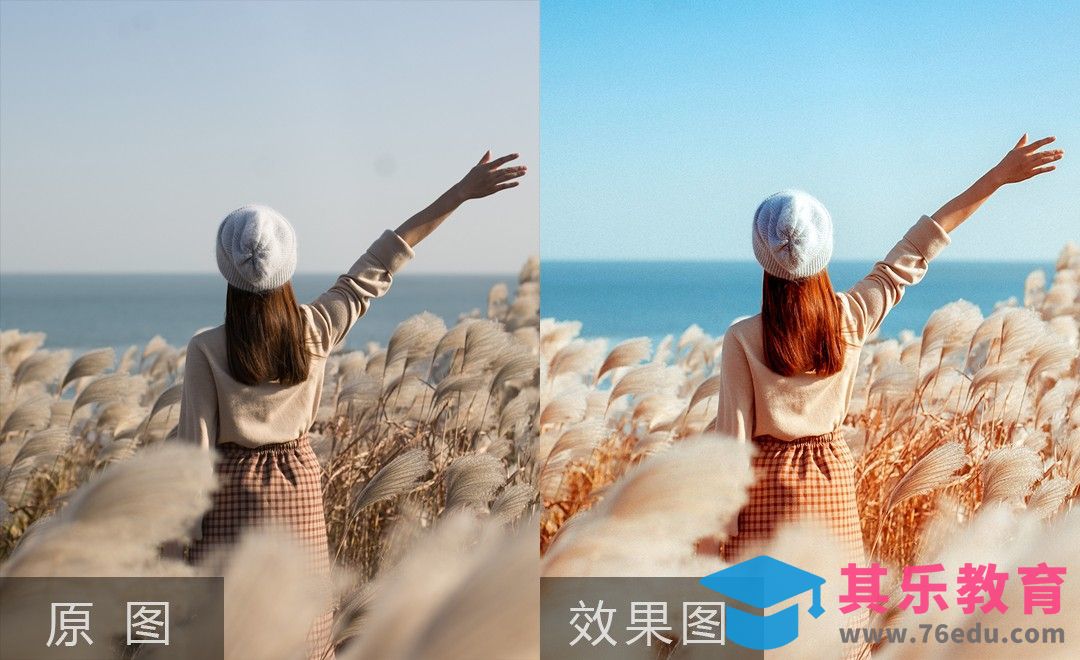 PS-灰暗芦苇荡人像后期处理[虎课网手机摄影入门视频教程][MP4产品摄影教程全集 ]-第1张图片-我要自学网