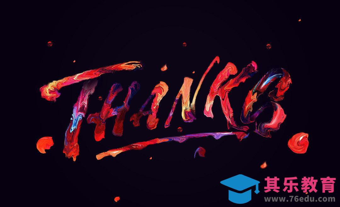 PS-水彩笔触字效制作[虎课网平面设计视频教程][字体设计教程MP4高清全集 ]-第1张图片-我要自学网