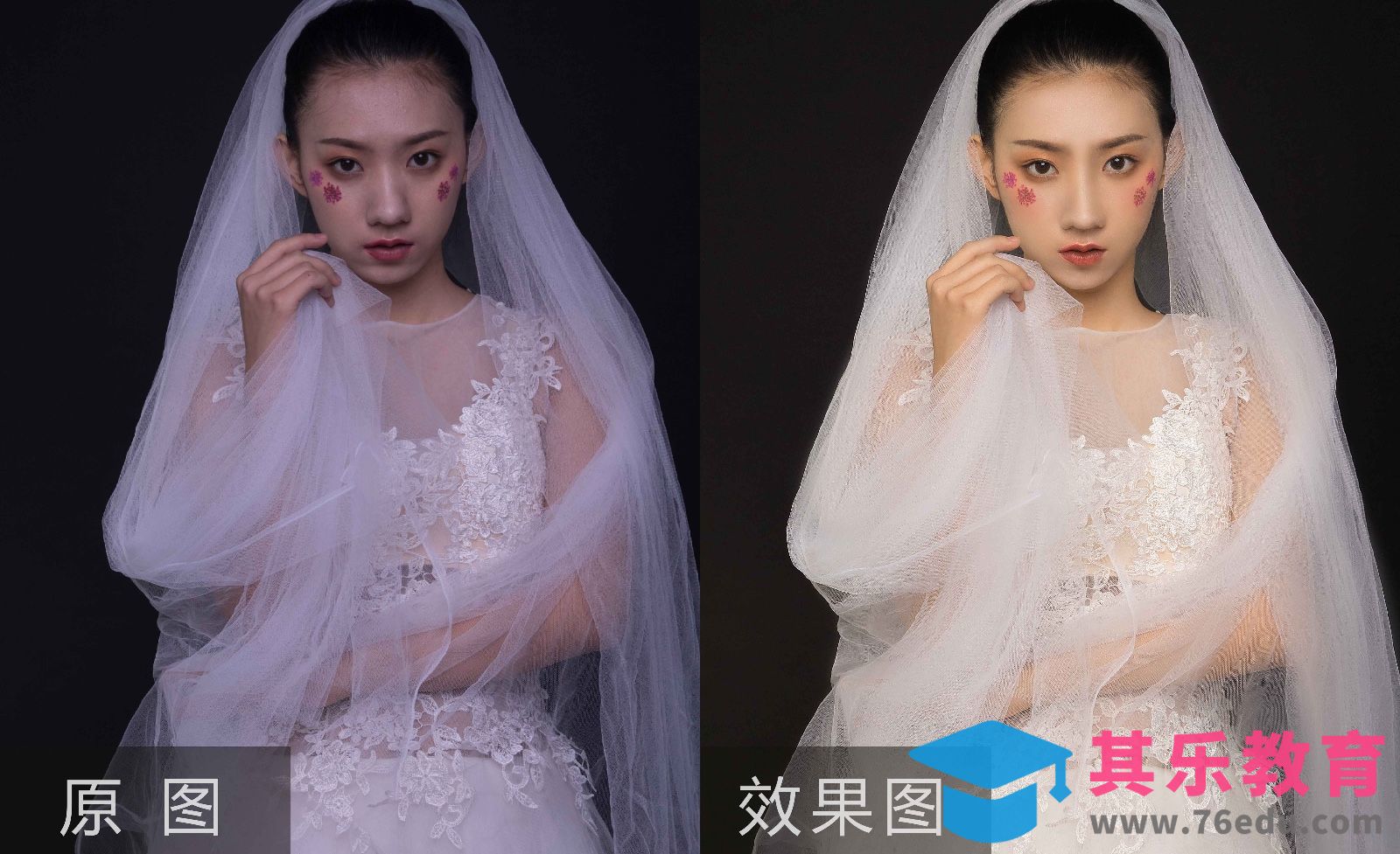 LR+PS-单人婚纱人像精修后期[虎课网手机摄影入门视频教程][MP4产品摄影教程全集 ]-第1张图片-我要自学网