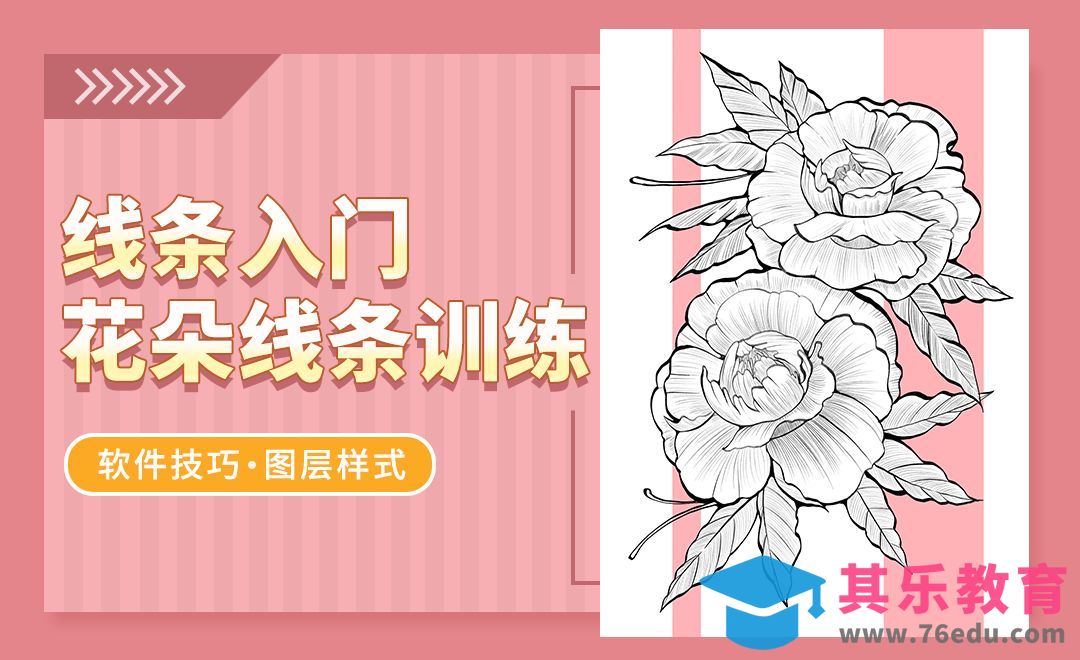 Procreate-线条入门-花朵线条训练[虎课网绘画插画视频教程][ipad商业插画MP4教程全集 ]-第1张图片-我要自学网