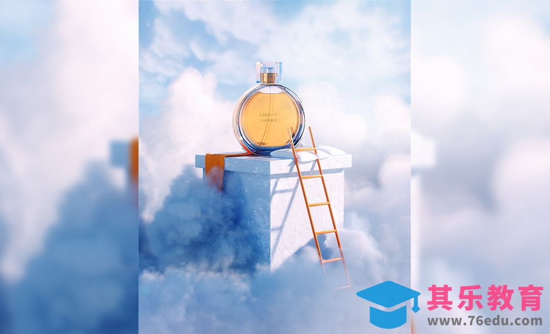 C4D+MD-云端香水布料建模[虎课网C4D设计视频教程][产品数码建模MP4教程全集 ]-第1张图片-我要自学网