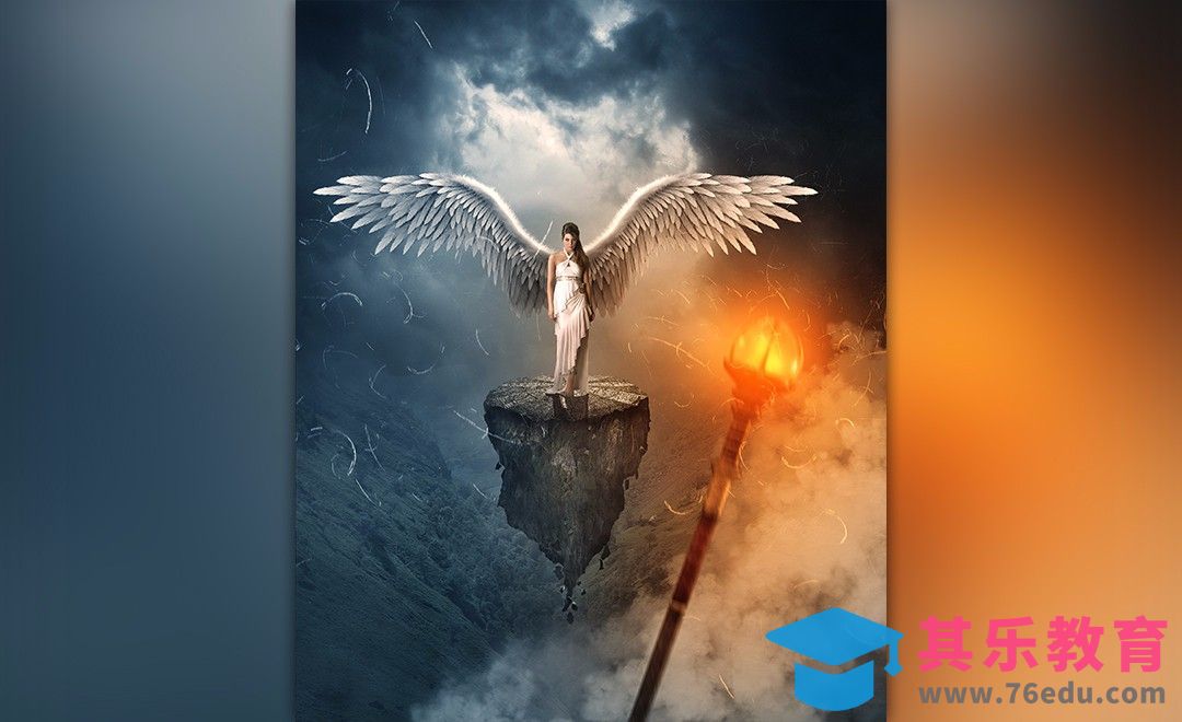 PS-天使之战-超现实[平面设计视频教程][海报设计MP4高清全集 ]-第1张图片-我要自学网