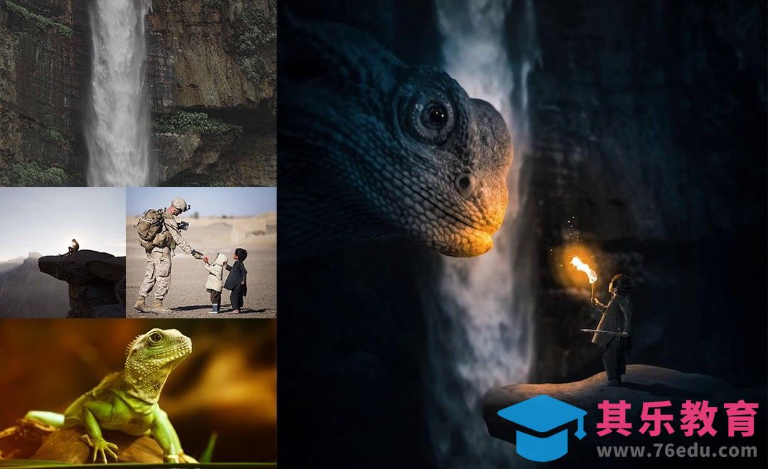 PS-“直面恐惧”主题创意合成[虎课网最新视频教程][免费高清MP4教程全集 ]-第1张图片-我要自学网