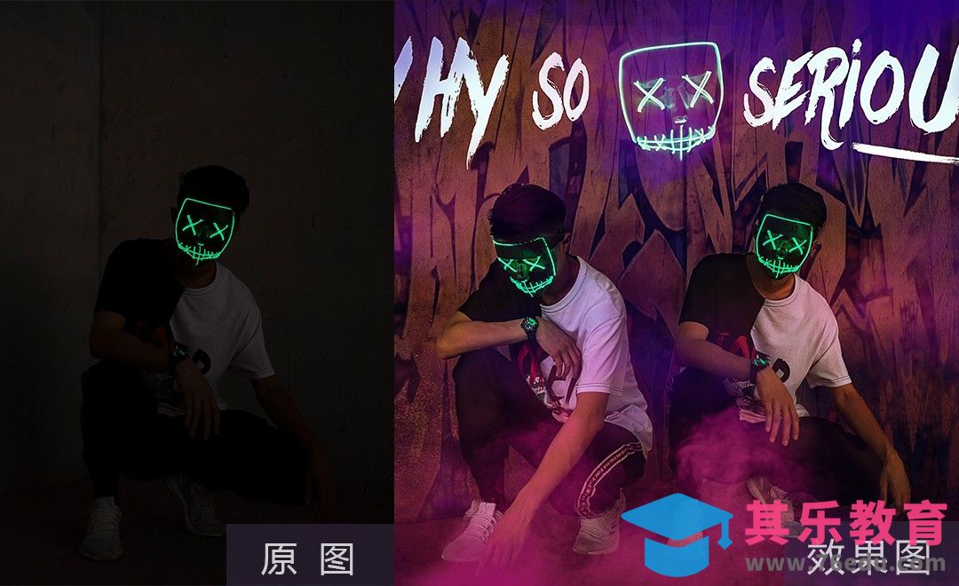 PS-赛博朋克风人像后期教程[虎课网手机摄影入门视频教程][MP4产品摄影教程全集 ]-第1张图片-我要自学网