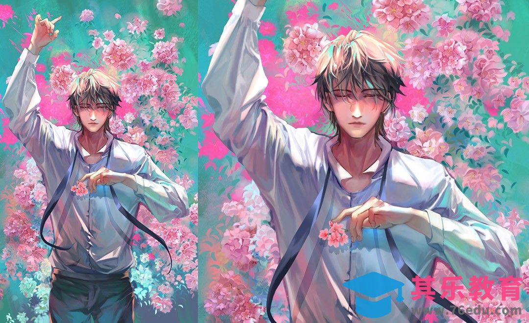 SAI-二次元插画绘制[虎课网绘画插画视频教程][ipad商业插画MP4教程全集 ]-第1张图片-我要自学网