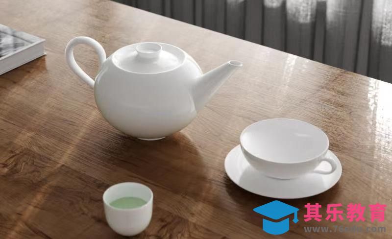 C4D+OC+AE-白色陶瓷茶壶打光教学[虎课网C4D设计视频教程][产品数码建模MP4教程全集 ]-第1张图片-我要自学网