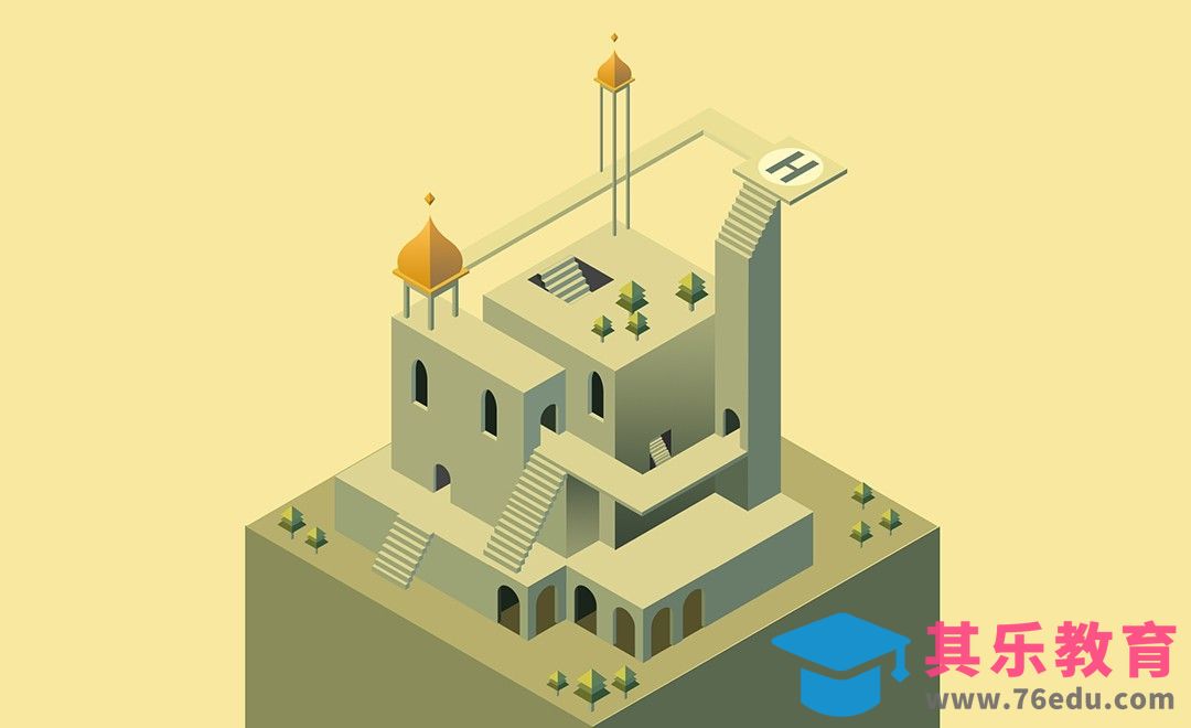 PS-2.5D立体插画[虎课网绘画插画视频教程][ipad商业插画MP4教程全集 ]-第1张图片-我要自学网