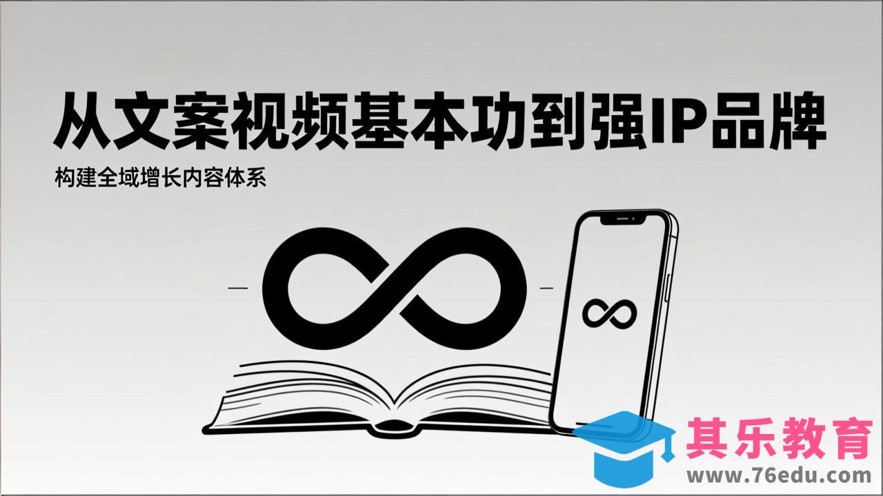 2026内容获客系统课：从文案视频基本功到强IP品牌，构建全域增长内容体系-第1张图片-我要自学网