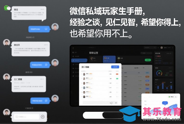 微信私域玩家生存手册，经验之谈，见仁见智，希望你用得上，也希望你用不上【文档】-第1张图片-我要自学网