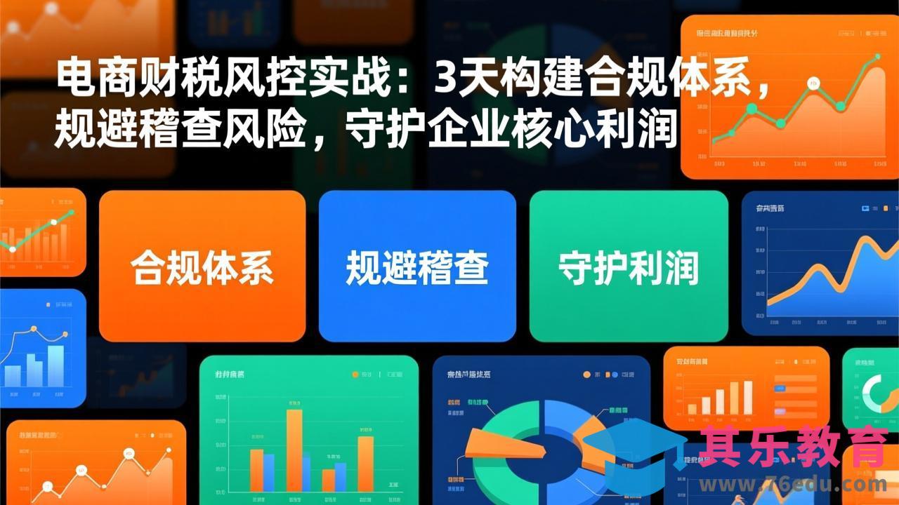 电商财税风控实战：3天构建合规体系，规避稽查风险，守护企业核心利润-第1张图片-我要自学网