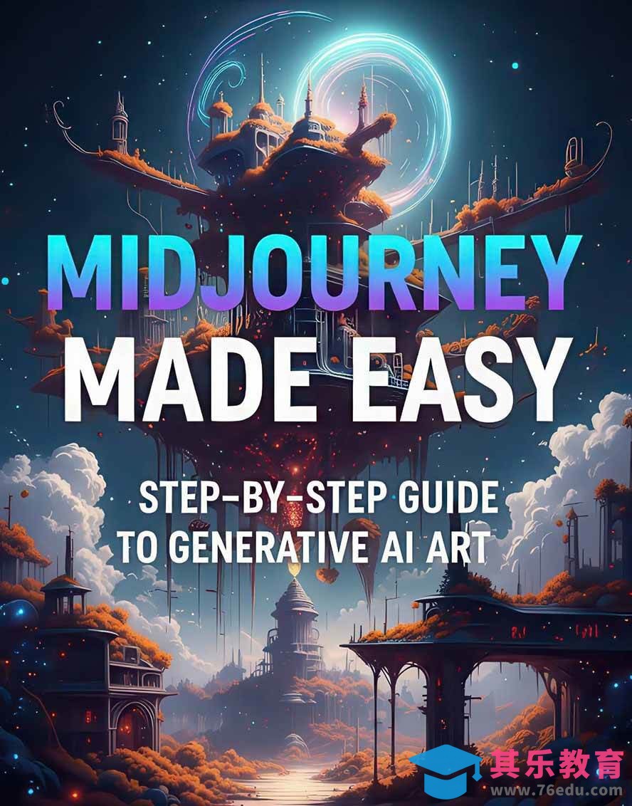 Midjourney AI图像创作课：提示词设计，风格探索，零基础掌握AI绘画核心技能-第2张图片-我要自学网
