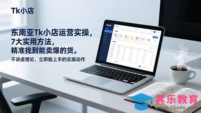 东南亚Tk小店运营实操，7大实用方法，精准找到能卖爆的货。不讲虚理论，立即能上手的实操动作-第1张图片-我要自学网