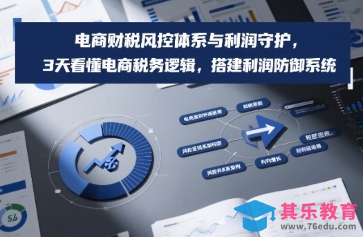 电商财税风控体系与利润守护，3天看懂电商税务逻辑，搭建利润防御系统-第1张图片-我要自学网